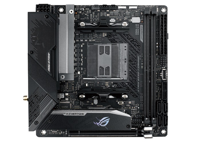 华硕b550iitx主板上架25g网口wifi61699元