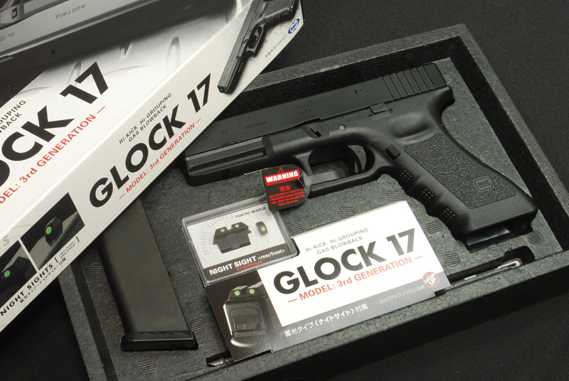 台湾airsoft玩家心得glock17钢套件组气动bb弹玩具手枪