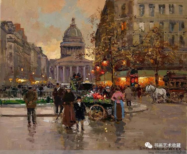法国绘画：浪漫的雨滴，进入你的身体__凤凰网