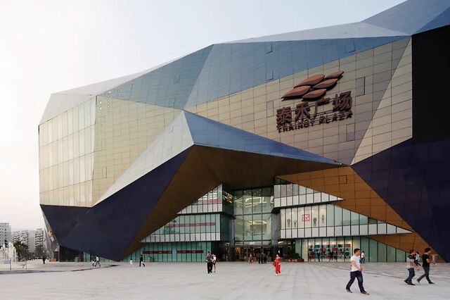 这些购物中心光看外立面就想进去逛整天