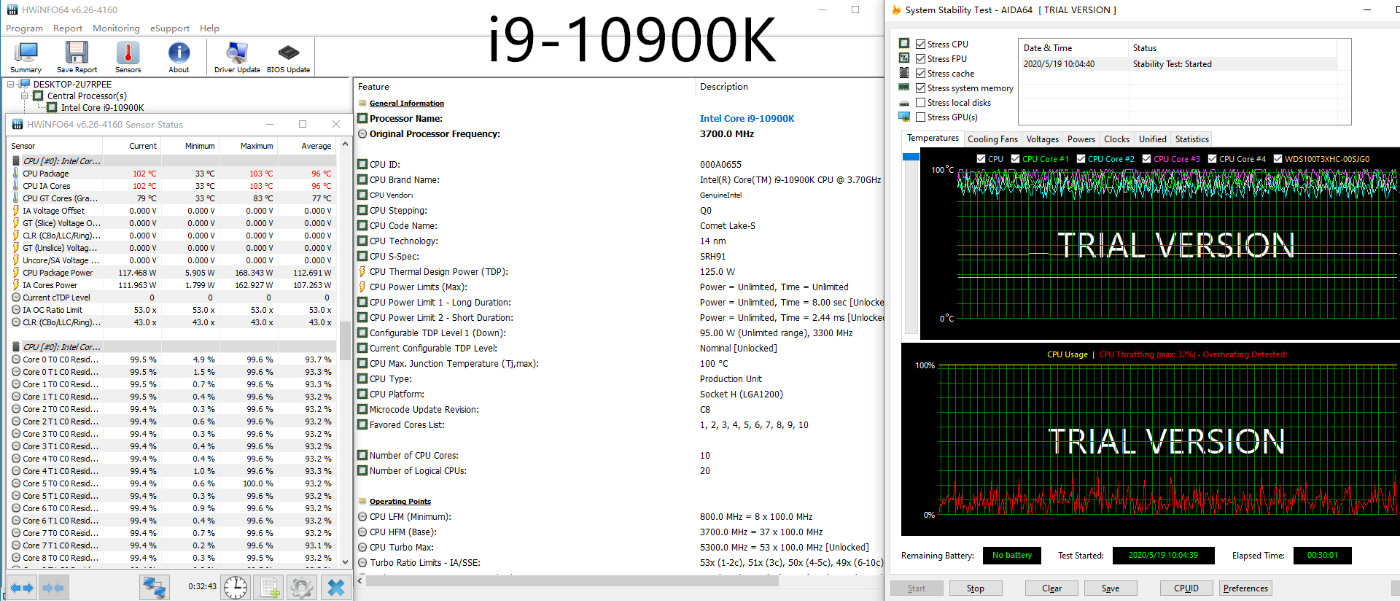 頻率新高度 十代再登巔峰?英特爾酷睿i9-10900k/i5-10600k評測