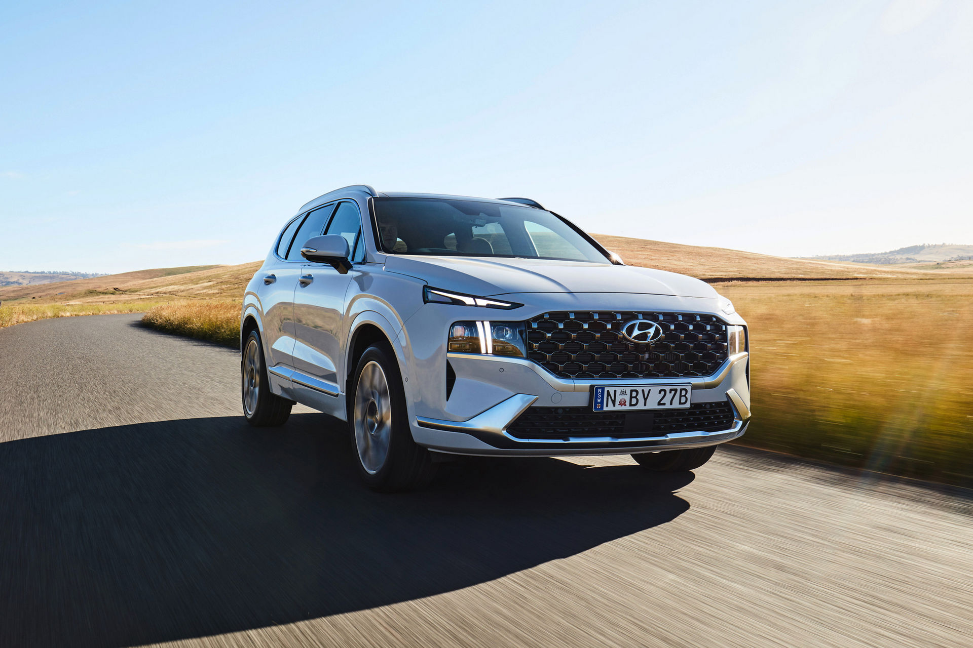 2.5l发动机缺席 新款现代santa fe海外市场发售