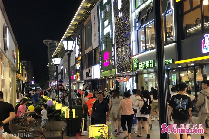 淄博王府井名店步行街正式开街__凤凰网