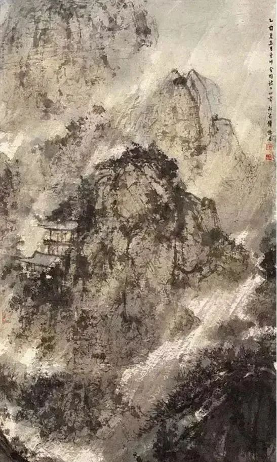 书画联盟丨国画中如何表现雨景,三种方法供你选择