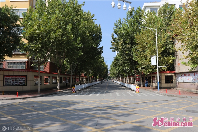 宣传展区"法治文化街"引领社区村庄"新时尚"走进张店区马尚街道九级村