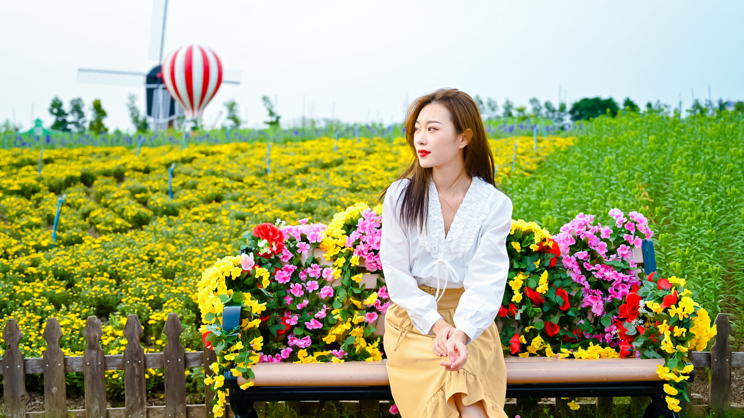 秋游指南,盐城大丰荷兰花海赏千亩花海,看《只有爱·戏剧幻城》