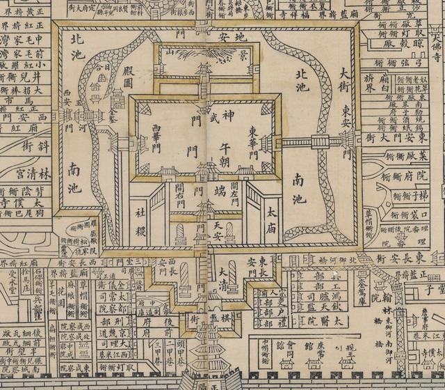 300年来的老地图看北京城前世今生
