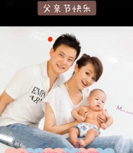 美女主持曹颖罕晒全家福一家三口高颜值丈夫王斑低调到认不出