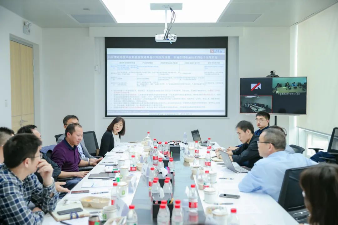 ▲ “锂电产业链及储能电池新机遇”专题共享会现场