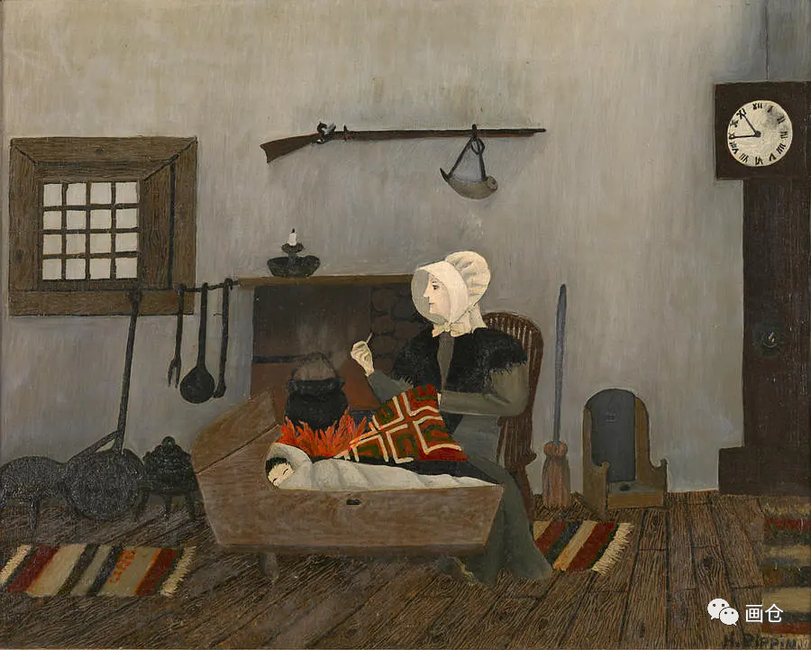 [画仓] 原始主义艺术家 horace pippin