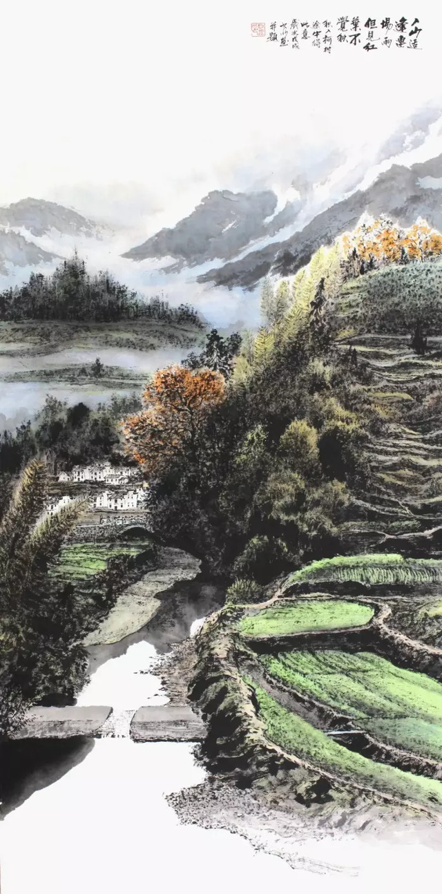 邓初夏:探索中国画传统技法与现代审美意识