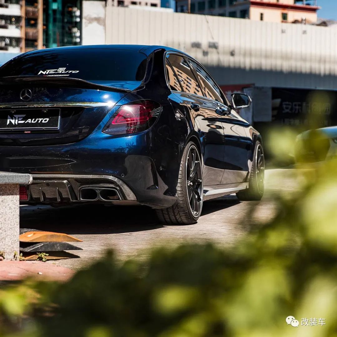 玩车路上永远孜孜不倦壕气车主改装奔驰c260l案例