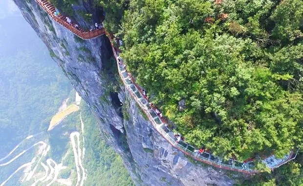 張家界天門山景區已恢復對外開放