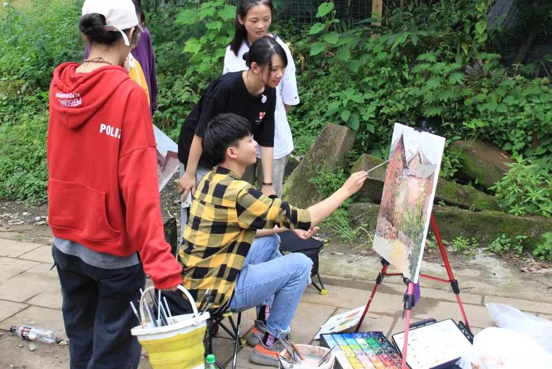 上里寻梦记 | 红土地画室2020届写生训练营