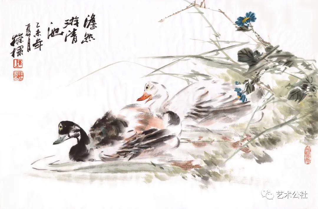 一管丹青写花神读陈葆棣先生的花鸟画