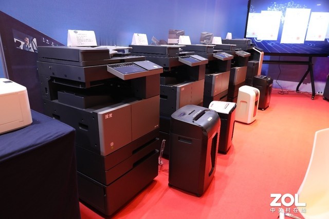 中船汉光携众多安全文印产品参加OA年会