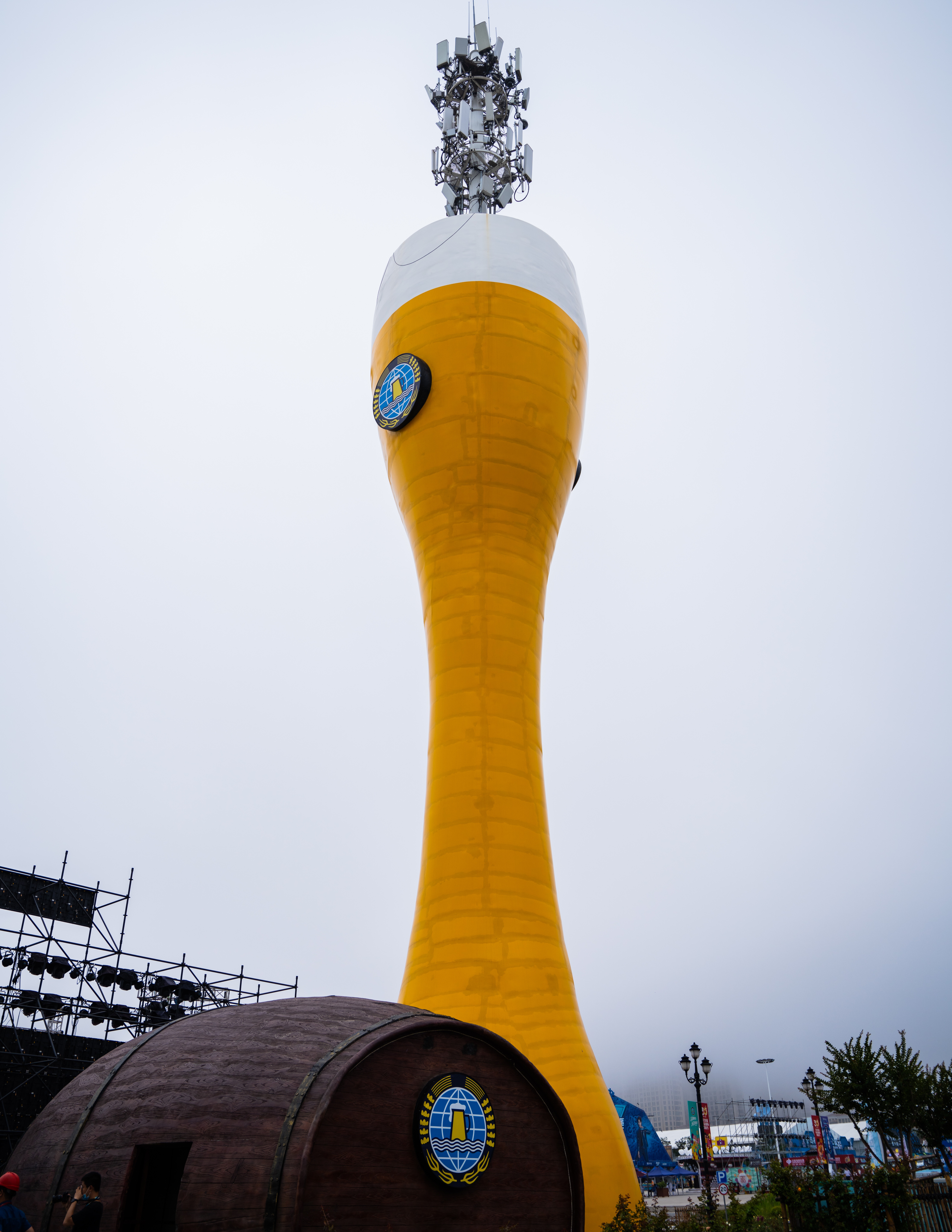 青岛金沙滩啤酒城5g信号全覆盖保障游客畅玩啤酒城