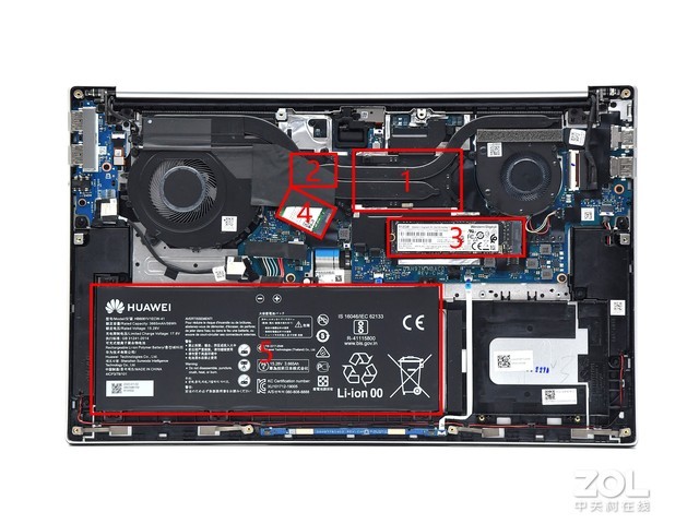 荣耀MagicBook Pro 2020拆机简析