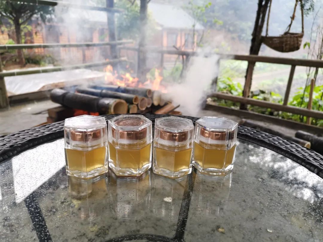 莽山鲜竹沥用古法制取