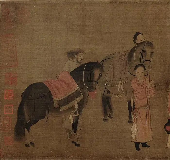 《北齐校书图》图释 《北齐校书图》图释