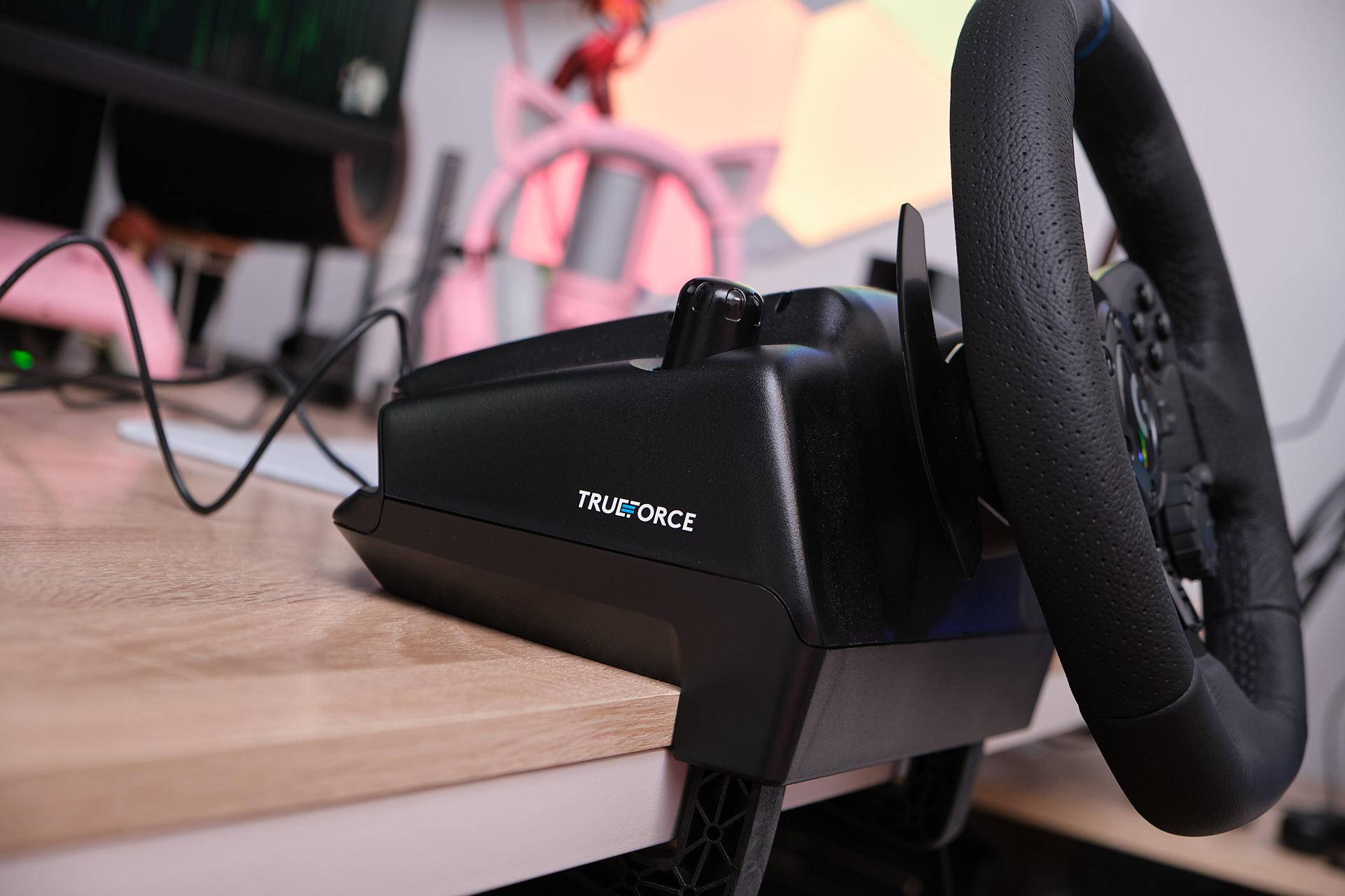 男人的浪漫:罗技g923 trueforce力反馈方向盘