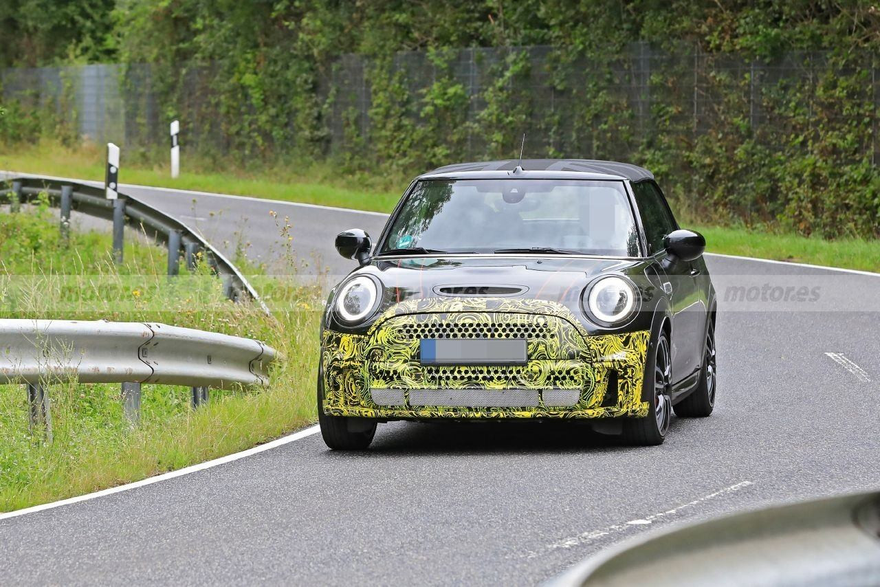 2021款minicoopers敞篷版纽博格林测试谍照