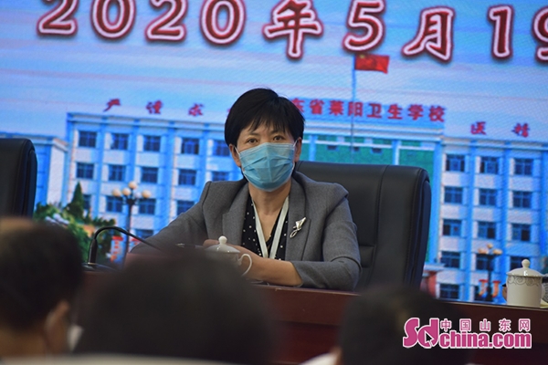 烟台莱阳卫校党委书记,校长 冯开梅