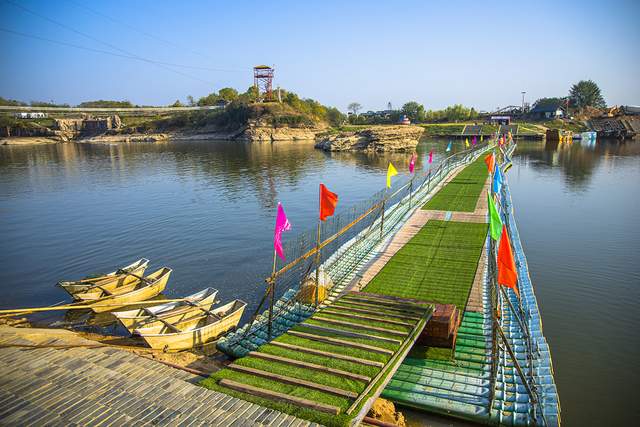 充满军事色彩,武汉黄陂"木兰水镇"原来是这样的江南水乡