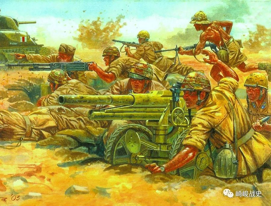 记得平安格勒的"意大利炮"吗?北非战场上意军炮兵要强得多!