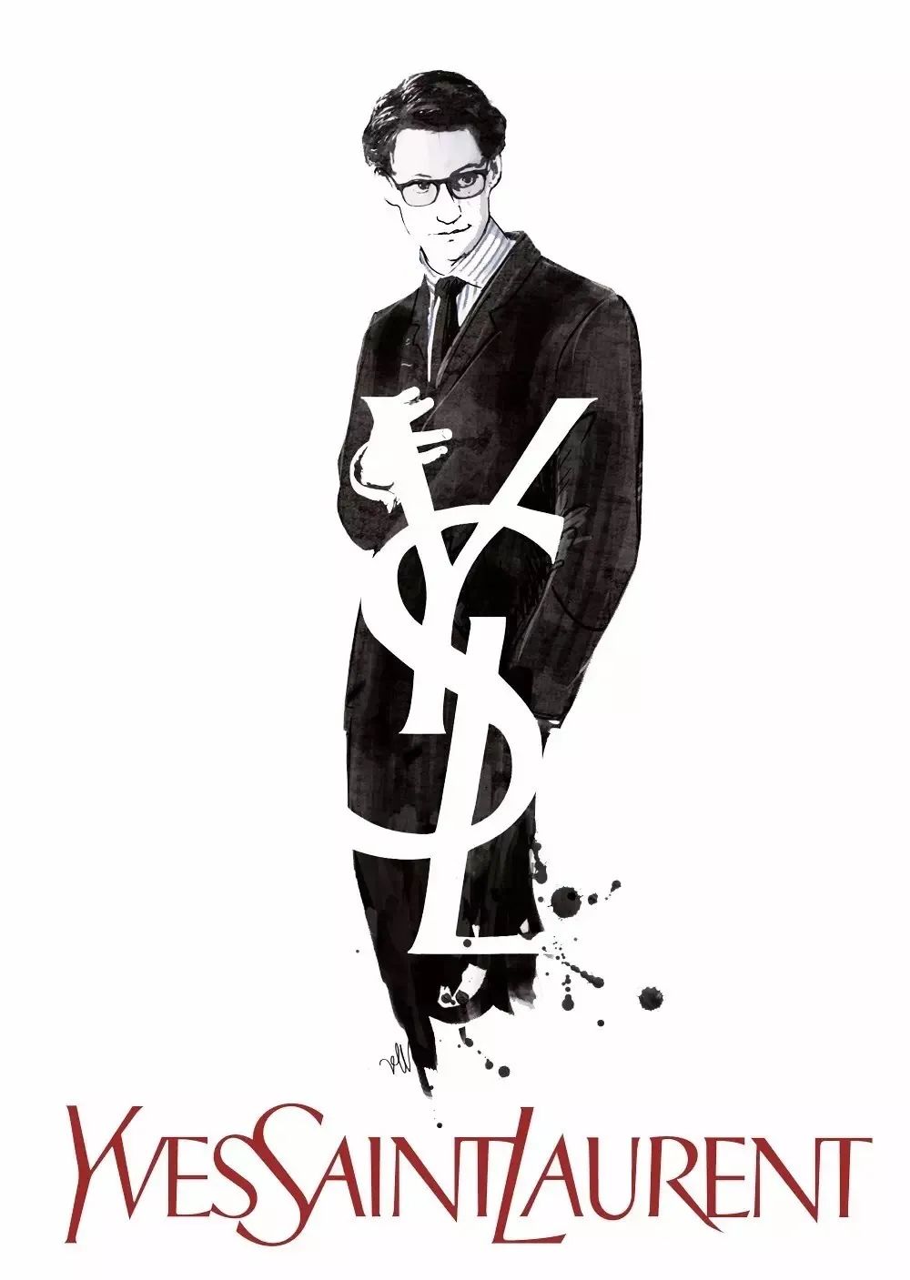 anthony vaccarello 以超凡脱俗的时装语言诠释了yves saint laurent