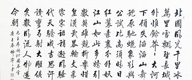 书法家韩宁宁:驰援湖北,奉献爱心,心手相牵,美善不息