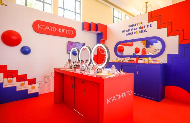 玩乐色彩时髦感 kato-kato为z世代女孩打造奇趣快闪空间