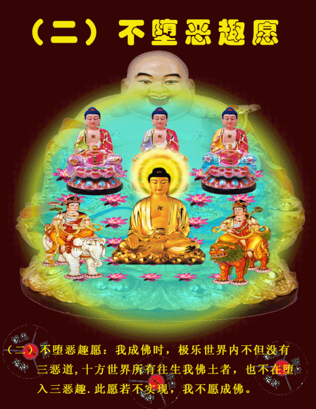 阿弥陀佛四十八愿太美了过目增福功德无量