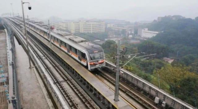 环线上桥站至重庆图书馆站区段送电成功