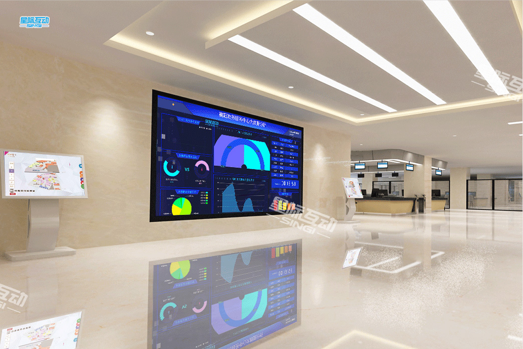 星际互动信息发布系统可广泛应用于政府医院等项目