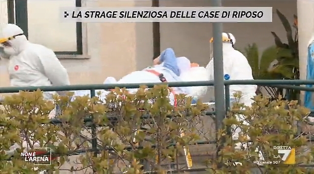 意大利南部一养老院护理人员集体逃离，有老人饿死