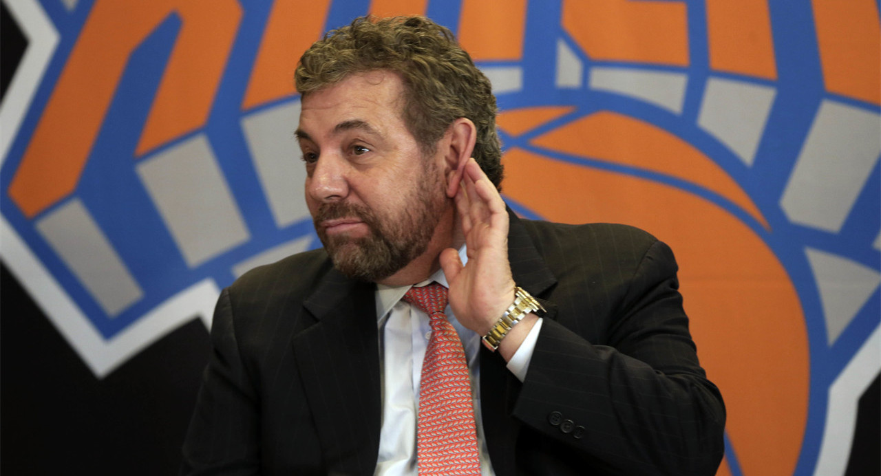 北京时间3月29日,纽约尼克斯队官方宣布,球队老板詹姆斯·多兰确诊患