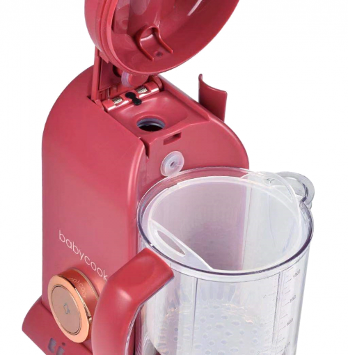 beaba babycook solo靓丽荔枝红,开启时尚智能辅食生活