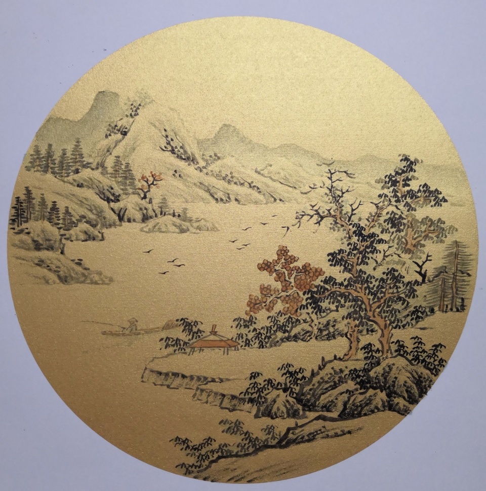 谢涛先生国画山水艺术作品欣赏