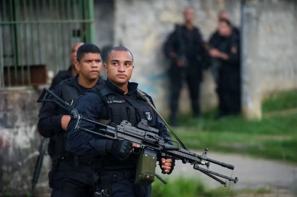 巴西警察精英部队图片