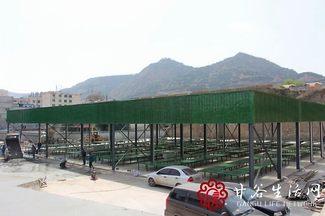 4月15日前,甘谷县城南区域所有早夜市,果蔬,小吃等各类临街占道摊点