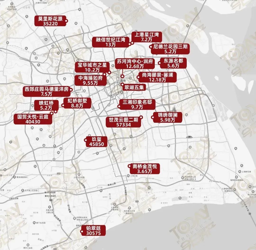 上海各区房价图片