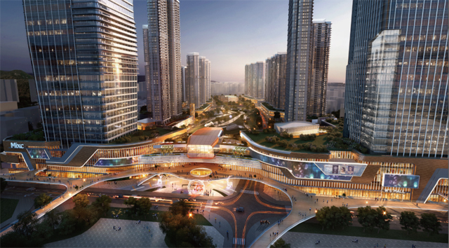 火炼树城市更新项目位于市中心核心地段,东莞大道与鸿福路交汇处,地理