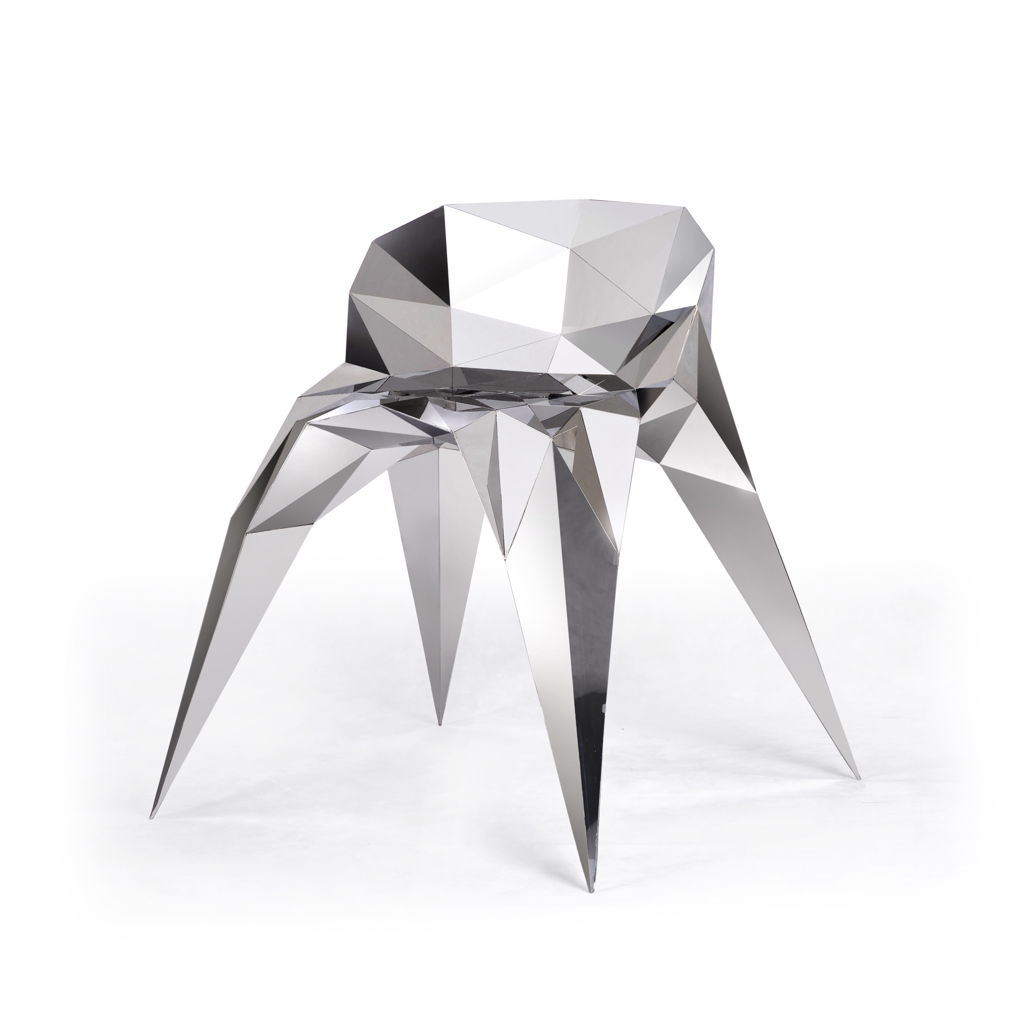 张周捷 object超镜面不锈钢椅子 2011年