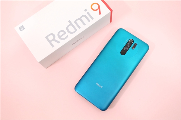 5020mah大电池仅799元redmi9墨黛青开箱图赏