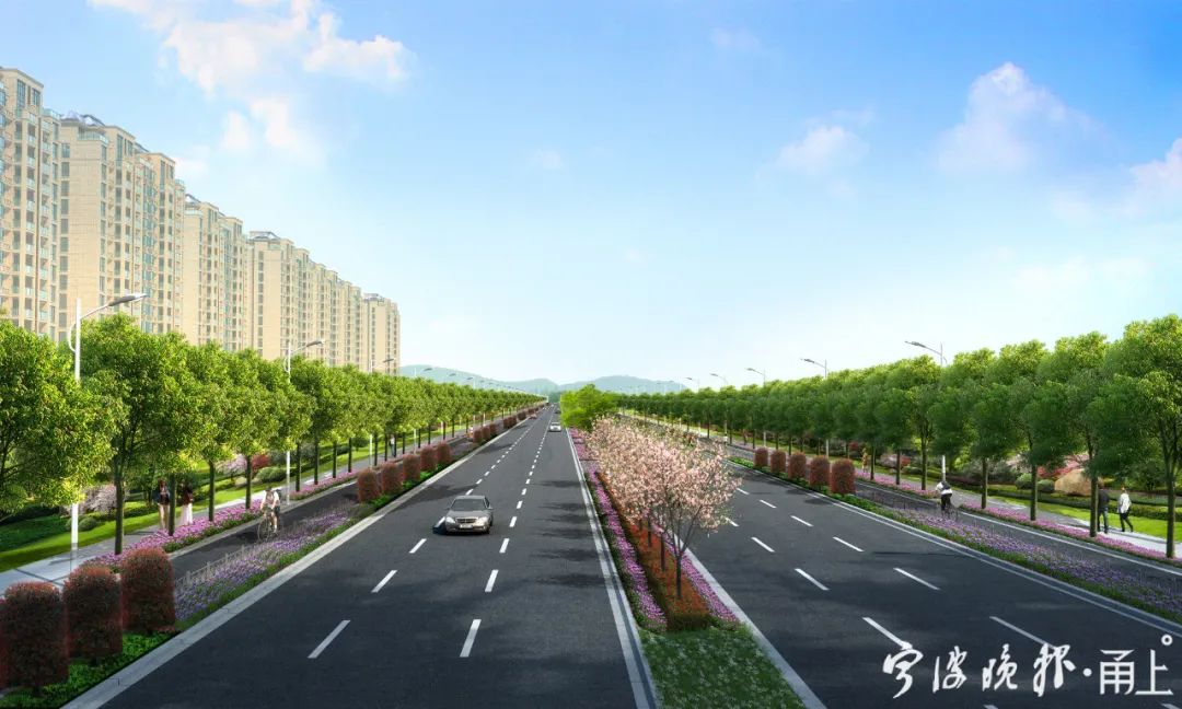 宁波城区这段路将建双向六车道!44米宽