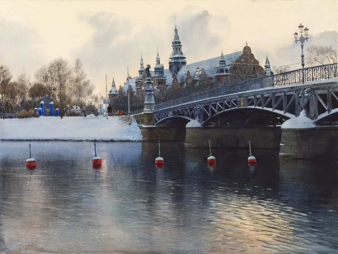 瑞典水彩画家佐拉兹作品__凤凰网