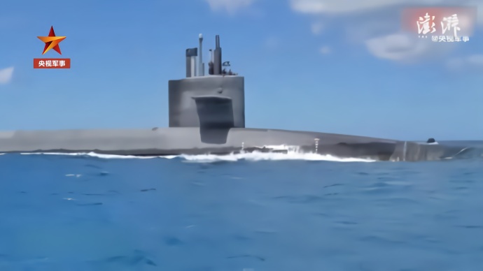 美国“海狼”号核潜艇现身挪威近海