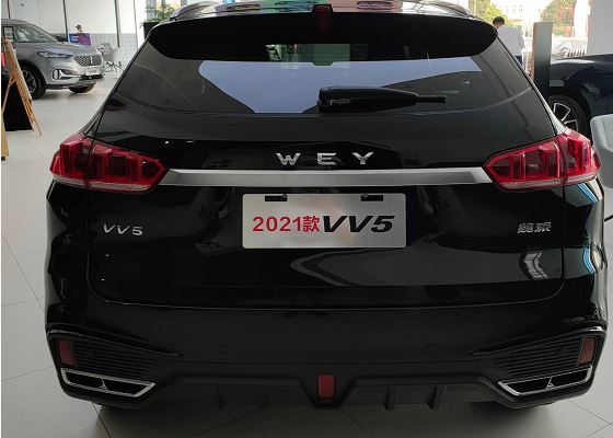 2021款长城wey vv5到店,黑色涂装更大方__凤凰网