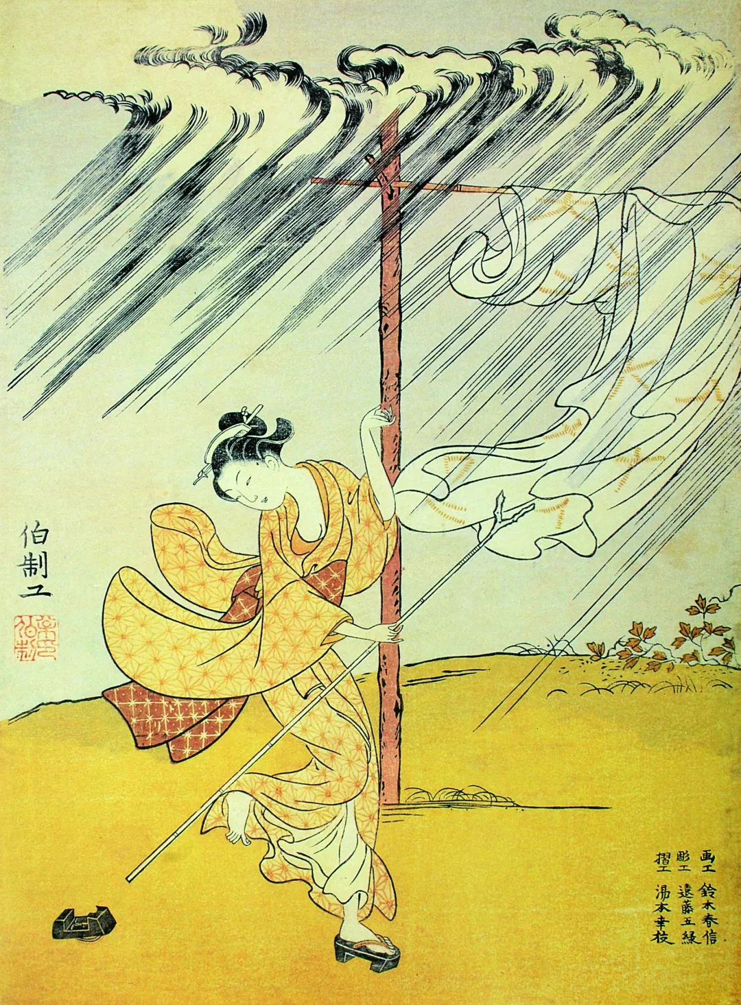 日本的风俗画浮世绘